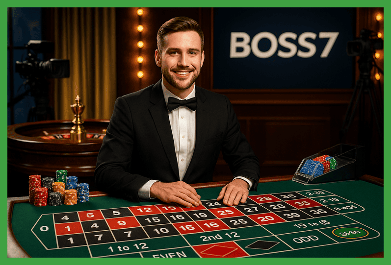 O BOSS7 Live Casino lança promoções regularmente