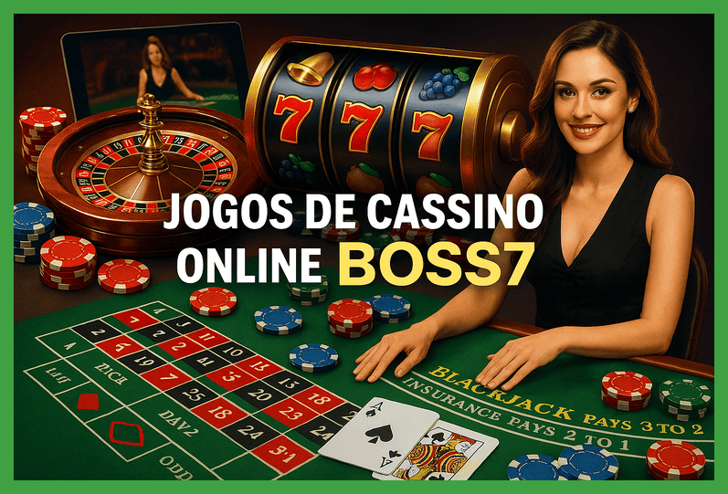 Jogos de cassino online inovadores e emocionantes na BOSS7